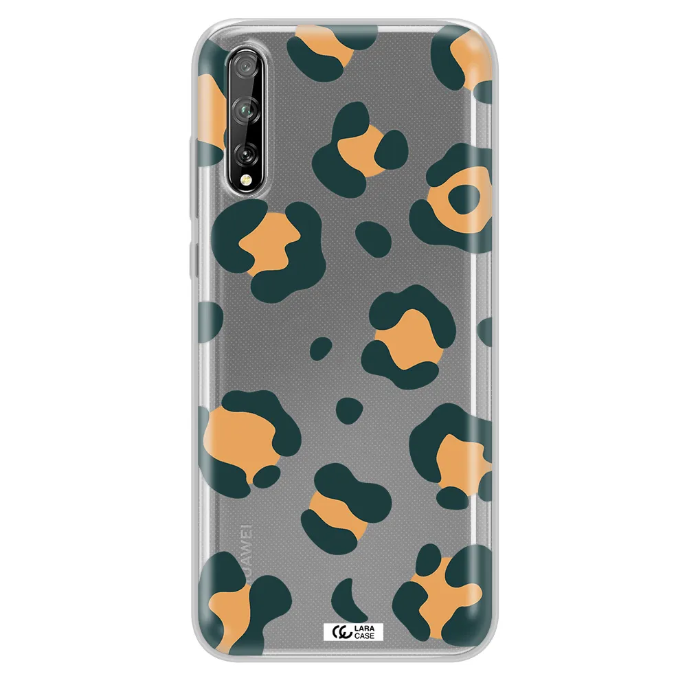 Toon Leopard Huawei P Smart S Clear TPU Case