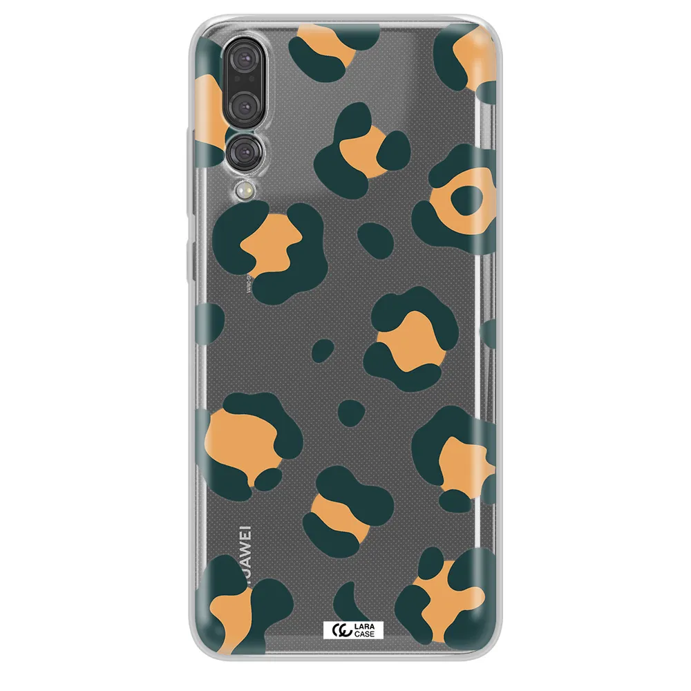 Toon Leopard Huawei P20 Pro Clear TPU Case