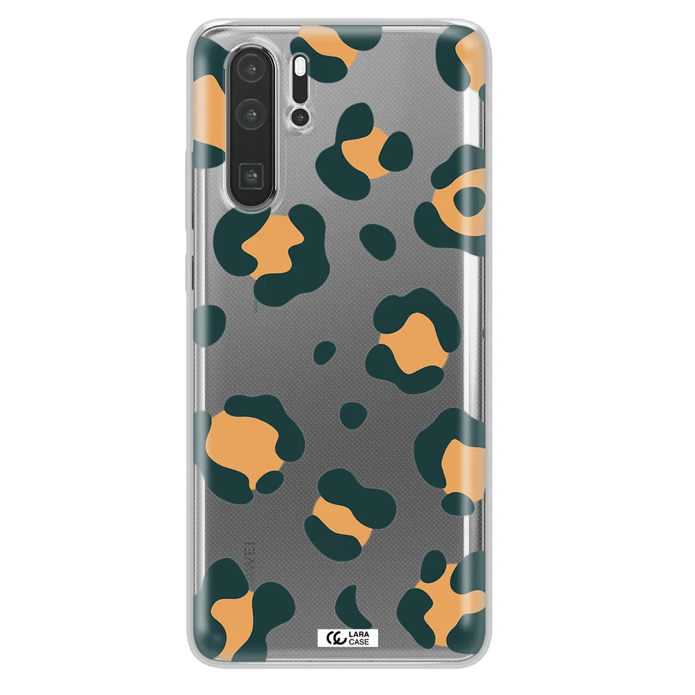 Toon Leopard Huawei P30 Pro Clear TPU Case