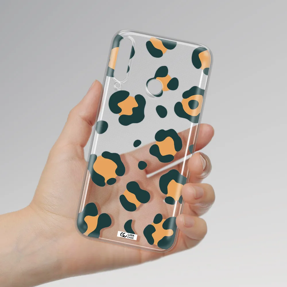Toon Leopard Huawei P40 Lite E Clear TPU Case