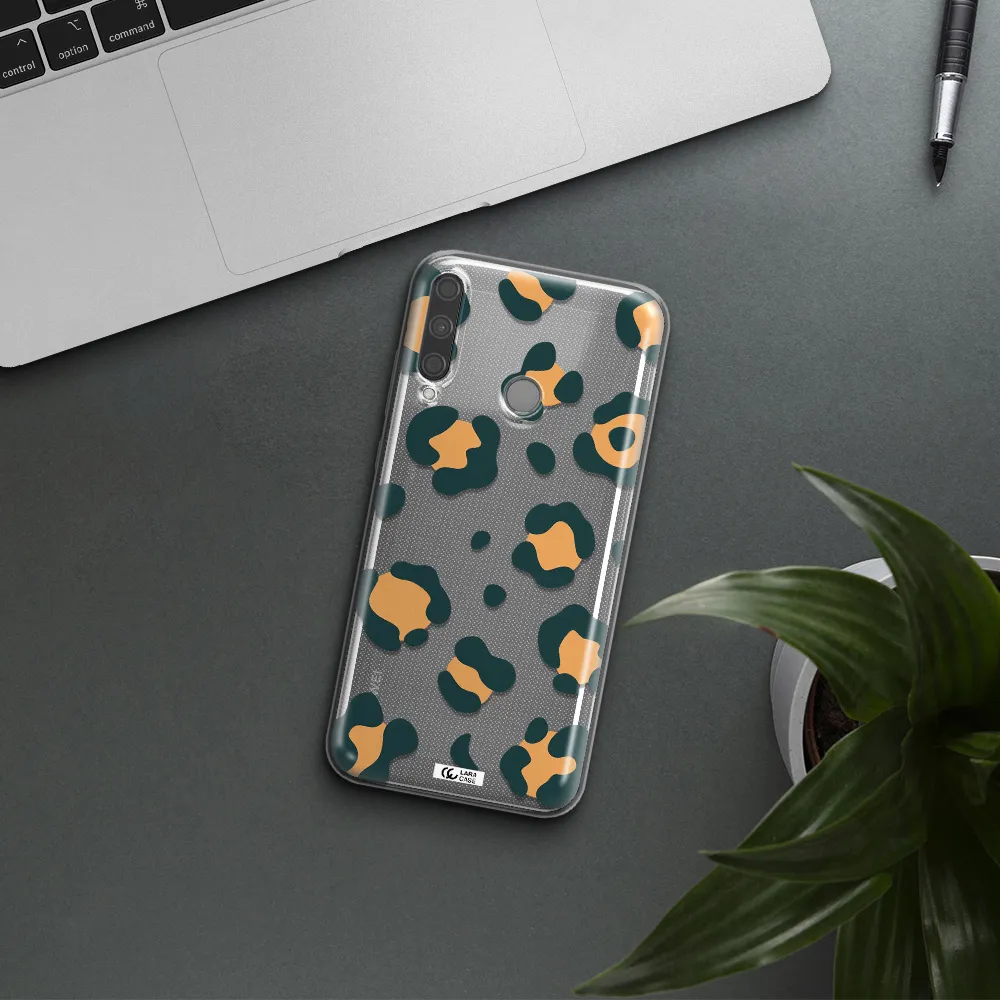 Toon Leopard Huawei P40 Lite E Clear TPU Case