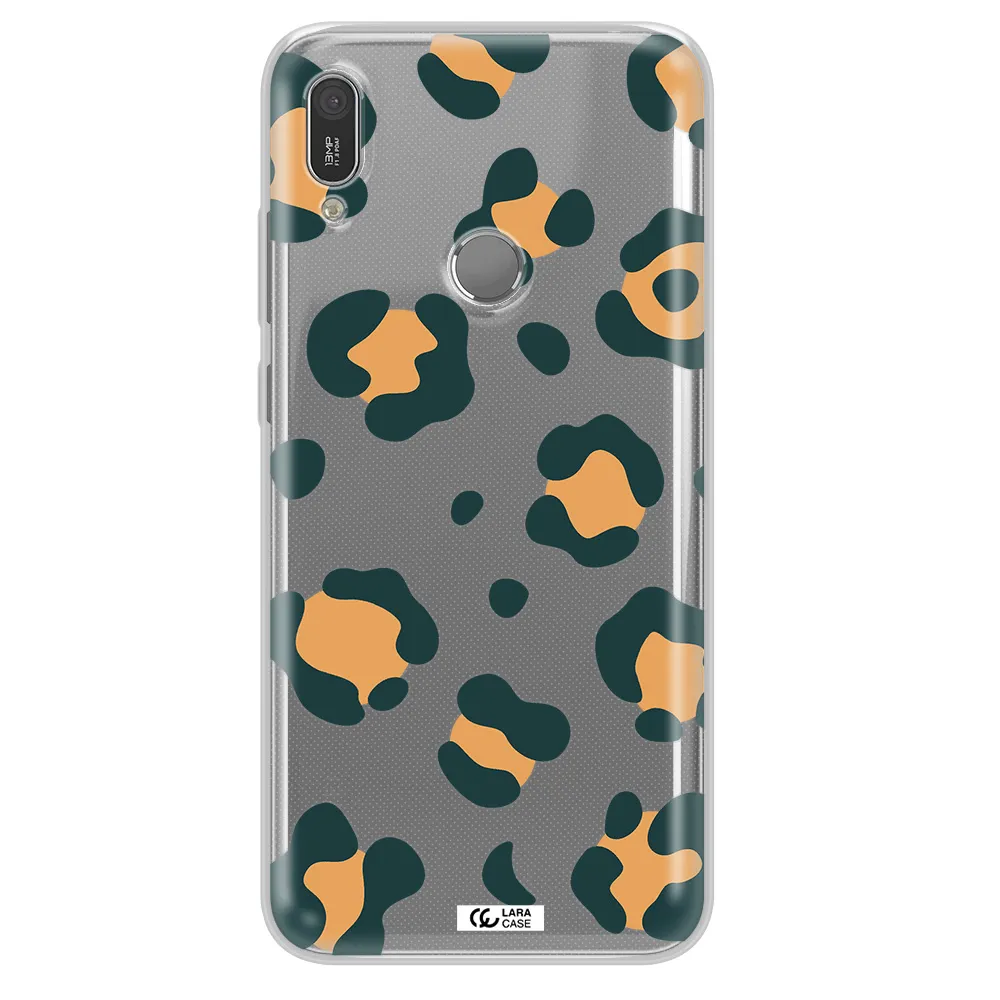Toon Leopard Huawei Y6 2019 Clear TPU Case