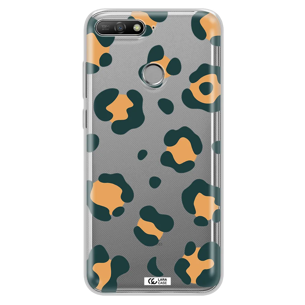 Toon Leopard Huawei Y6 Prime 2018 Clear TPU Case