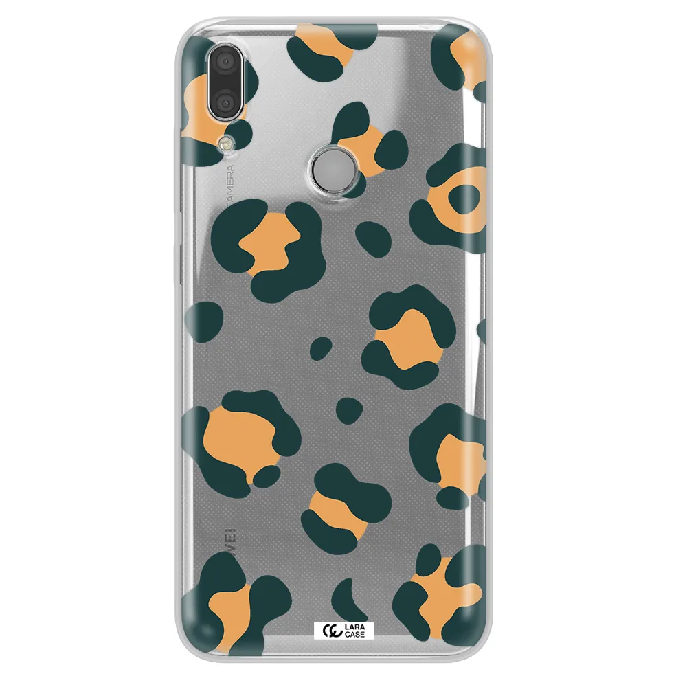 Toon Leopard Huawei Y9 2019 Clear TPU Case