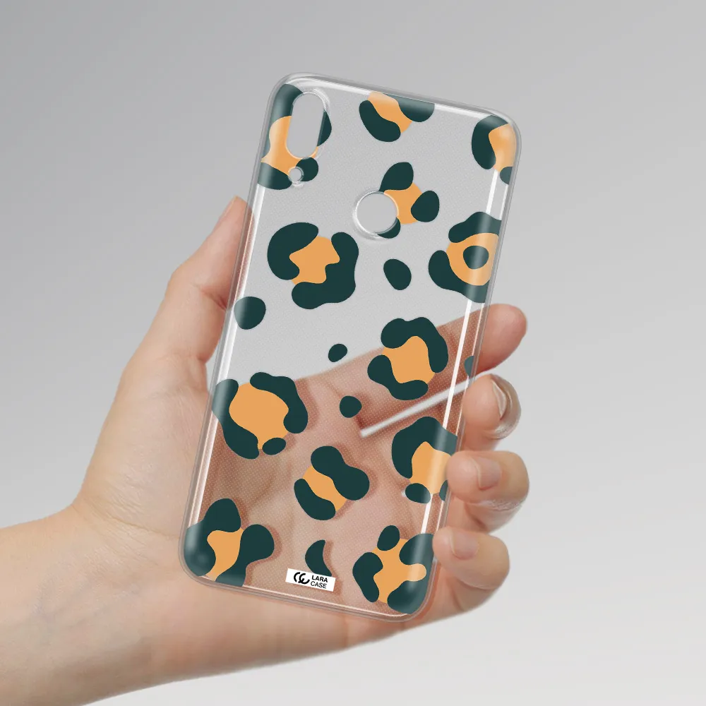 Toon Leopard Huawei Y9 2019 Clear TPU Case