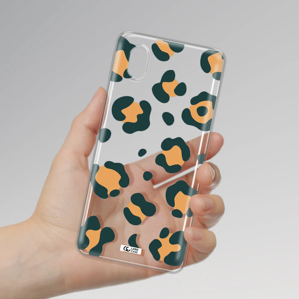 Toon Leopard Samsung A01 Core Clear Tpu Case