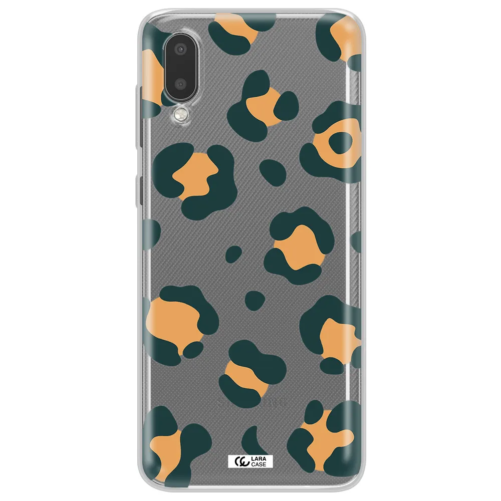 Toon Leopard Samsung A02 Clear TPU Case