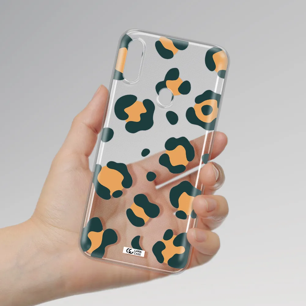 Toon Leopard Samsung A11 Clear TPU Case
