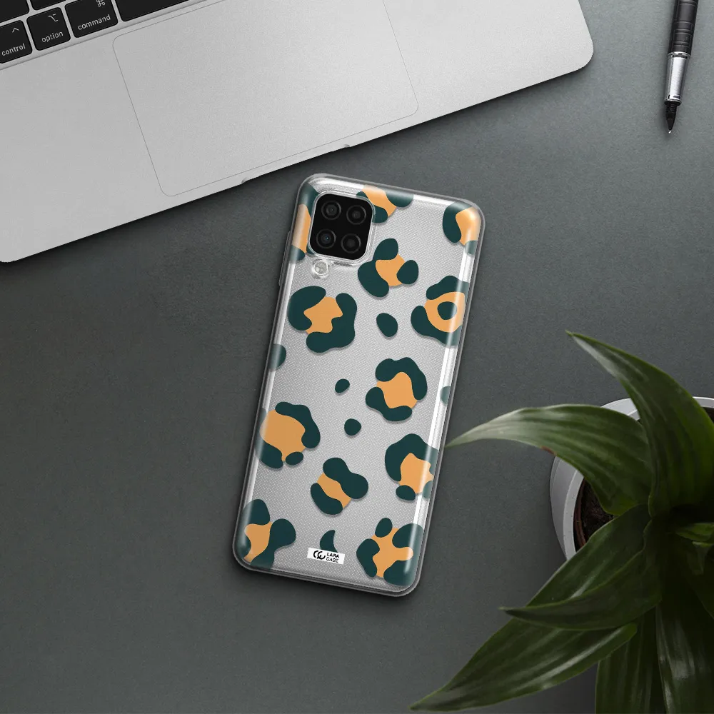 Toon Leopard Samsung A12 4g Clear TPU Case