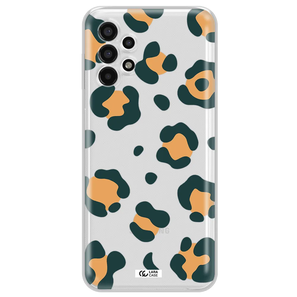 Toon Leopard Samsung A13 4g Clear TPU Case
