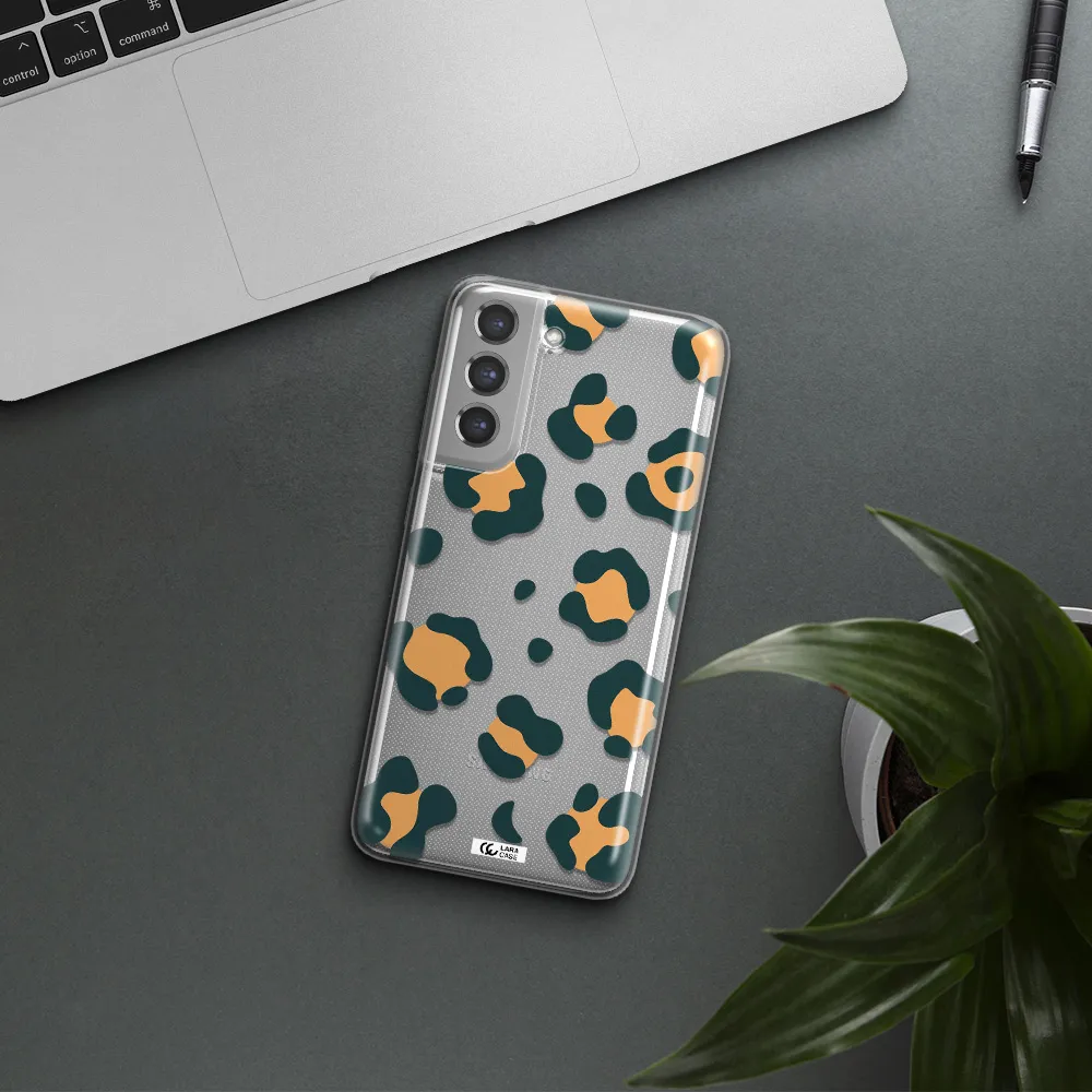 Toon Leopard Samsung A21 Fe Clear TPU Case