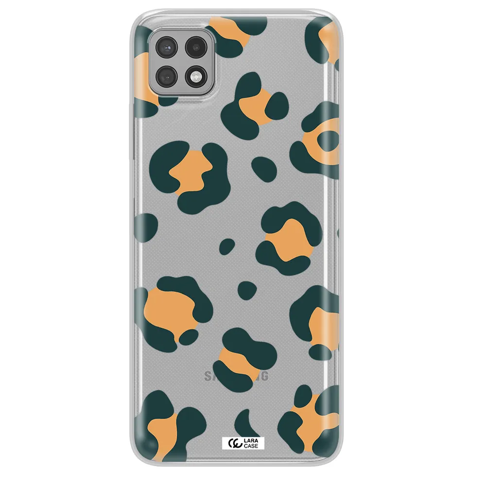 Toon Leopard Samsung A22 5g Clear TPU Case