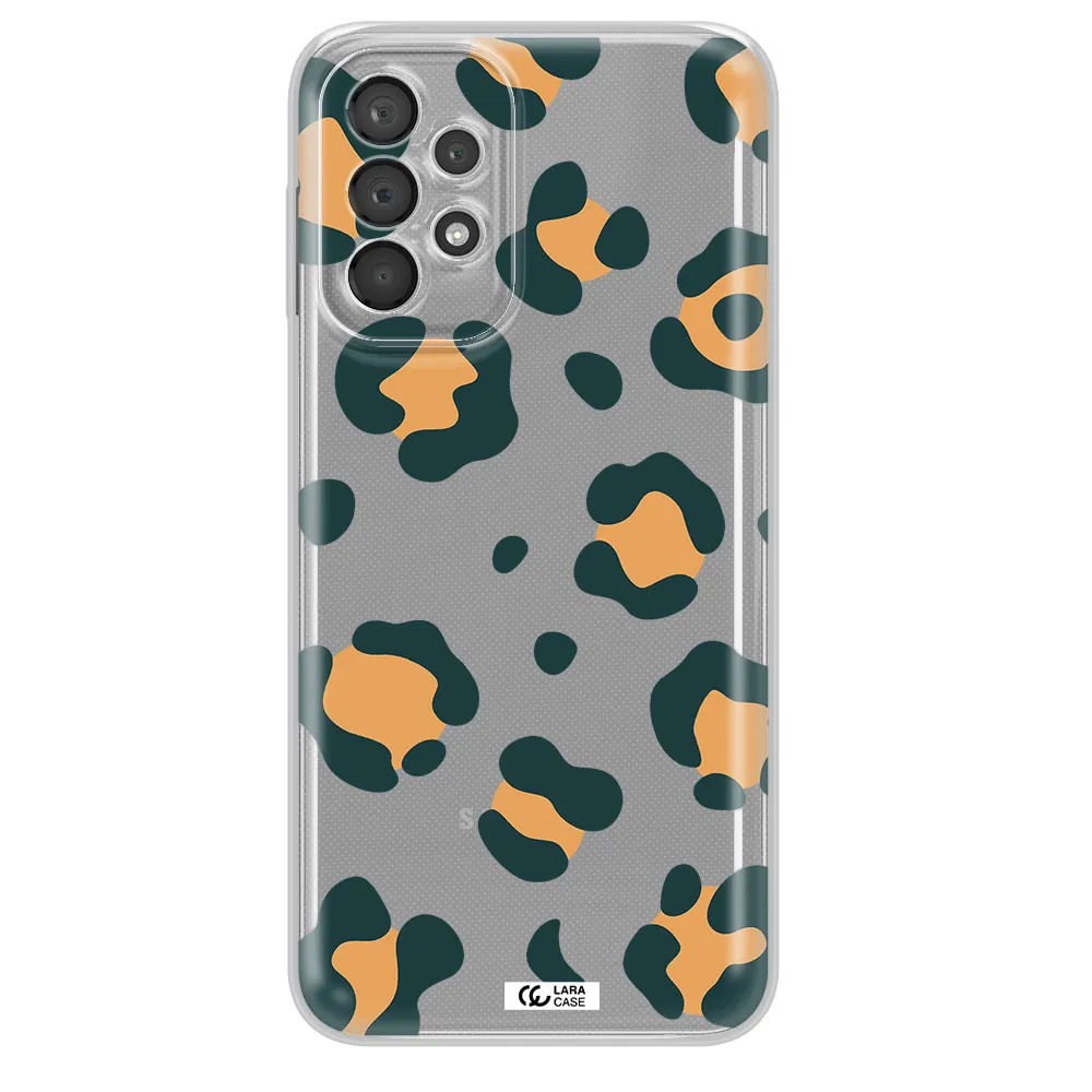 Toon Leopard Samsung A23 5G Clear Tpu Case