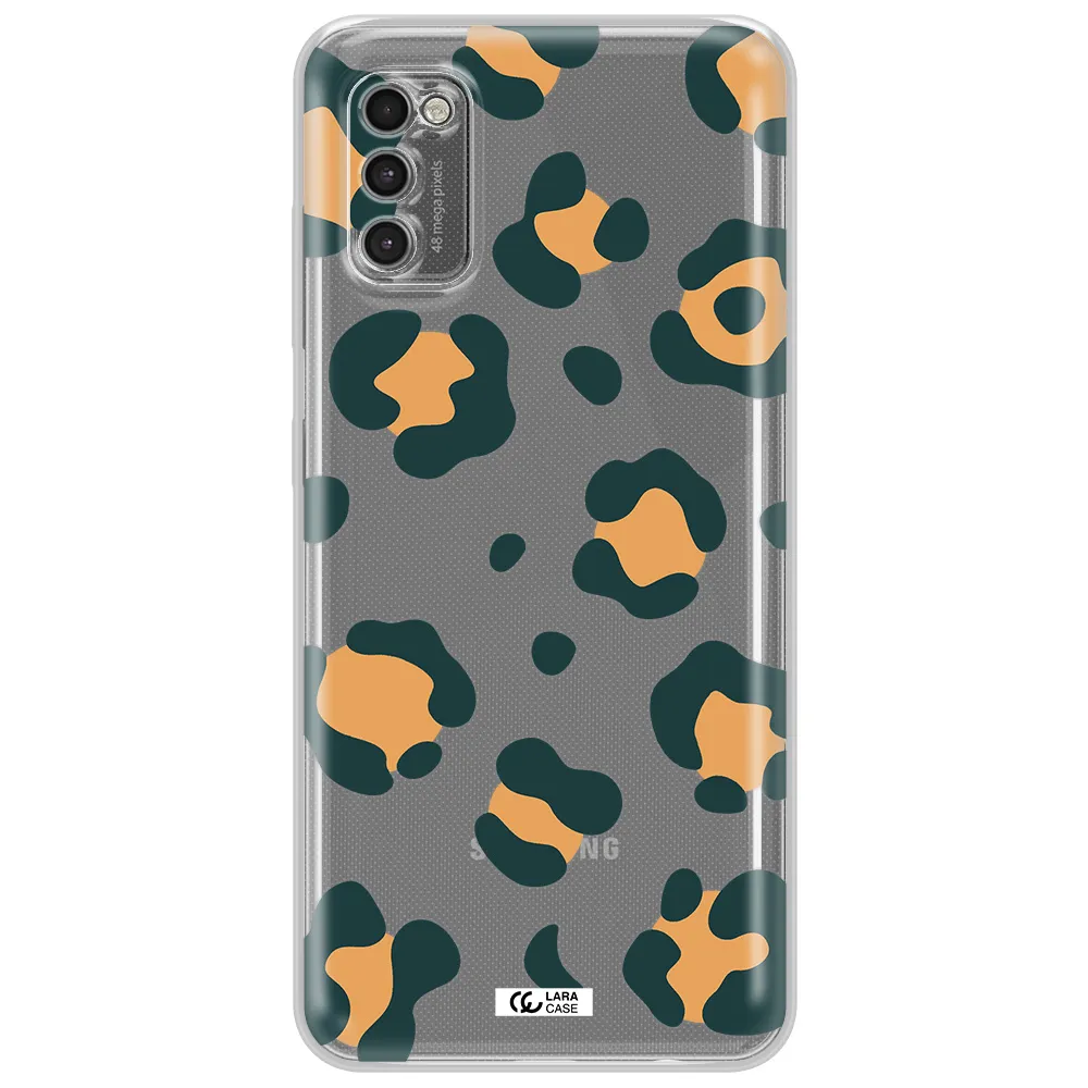 Toon Leopard Samsung A41 Clear Tpu Case