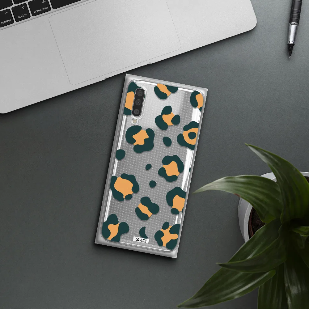 Toon Leopard Samsung A50S Clear Tpu Case
