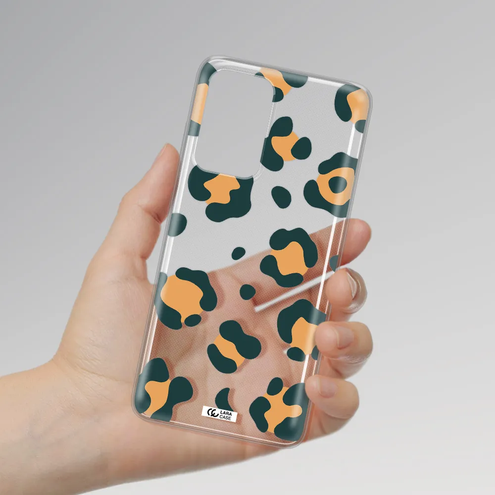 Toon Leopard Samsung A52 Clear TPU Case