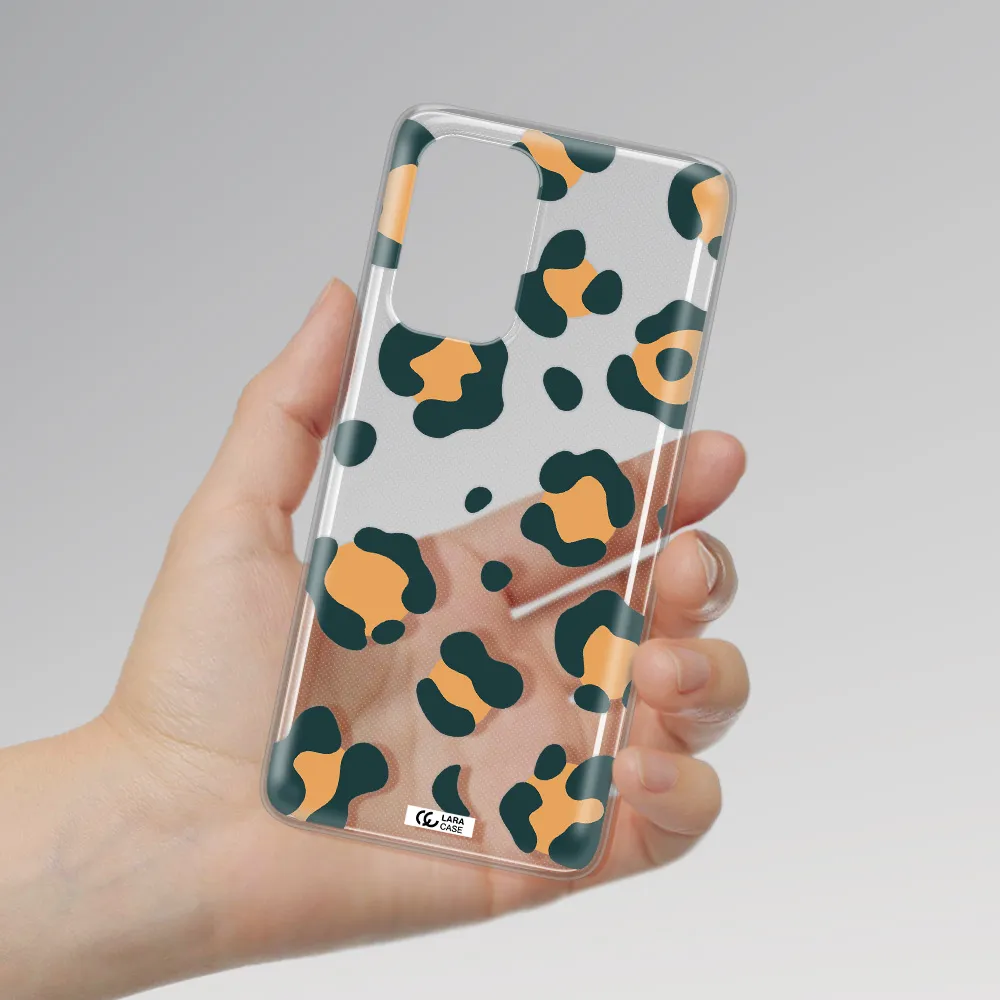 Toon Leopard Samsung A53 Clear TPU Case