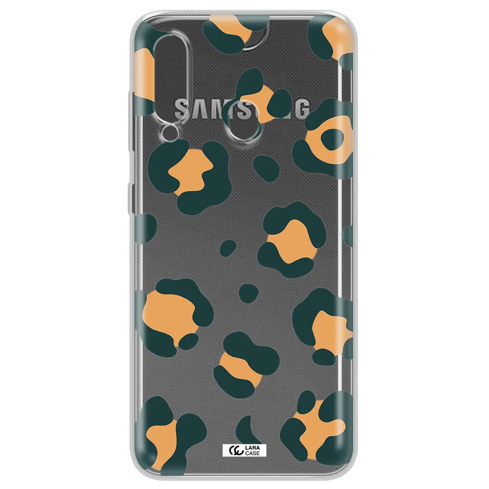 Toon Leopard Samsung A60 Clear TPU Case