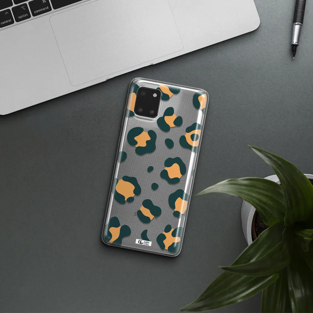 Toon Leopard Samsung A81 Clear TPU Case