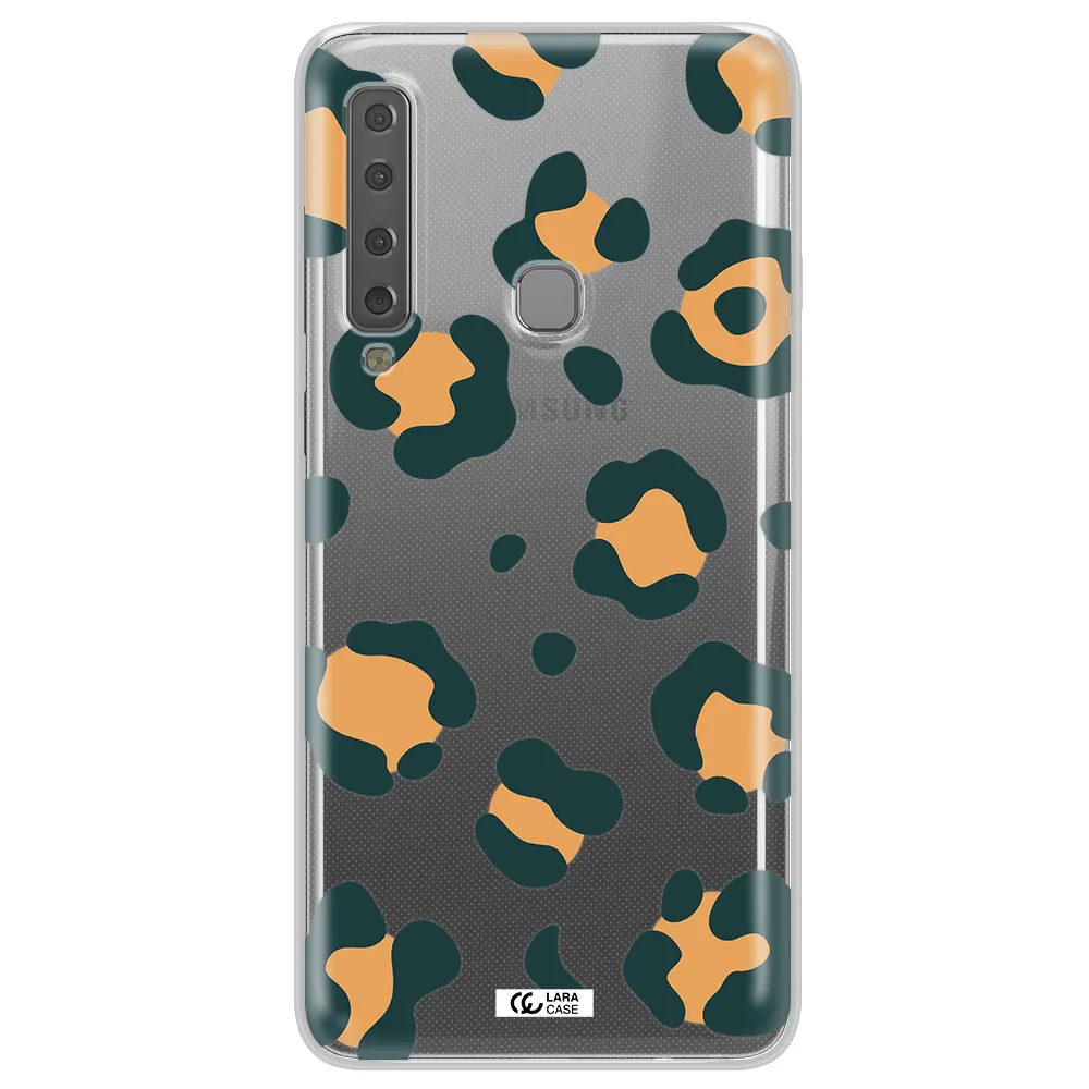 Toon Leopard Samsung A9 2018 Clear TPU Case