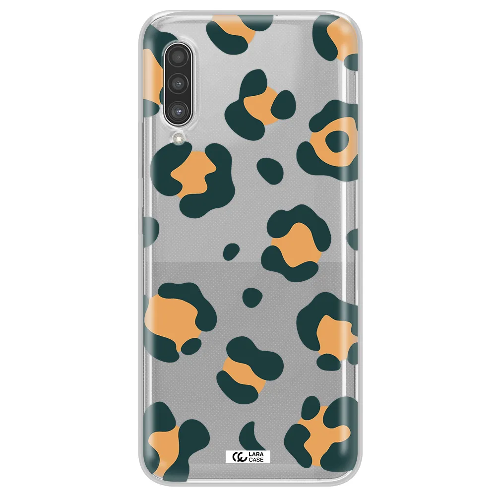 Toon Leopard Samsung A90 Clear TPU Case