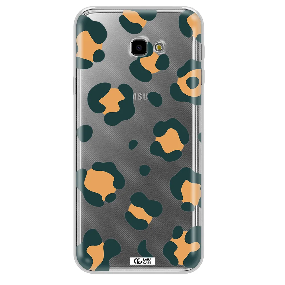 Toon Leopard Samsung J4 Plus Clear TPU Case