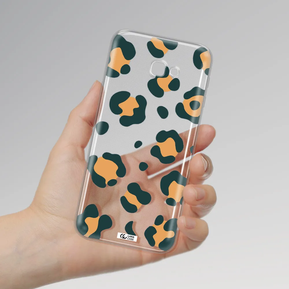 Toon Leopard Samsung J4 Plus Clear TPU Case
