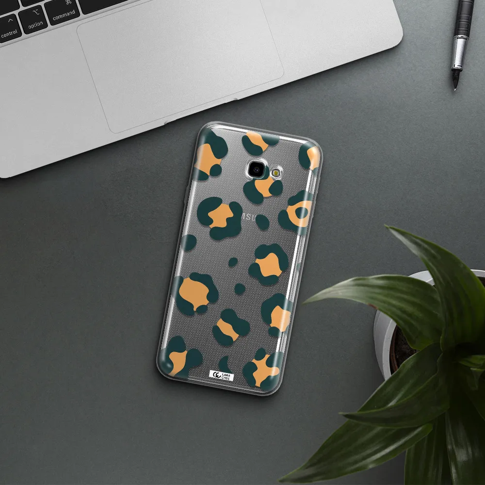 Toon Leopard Samsung J4 Plus Clear TPU Case