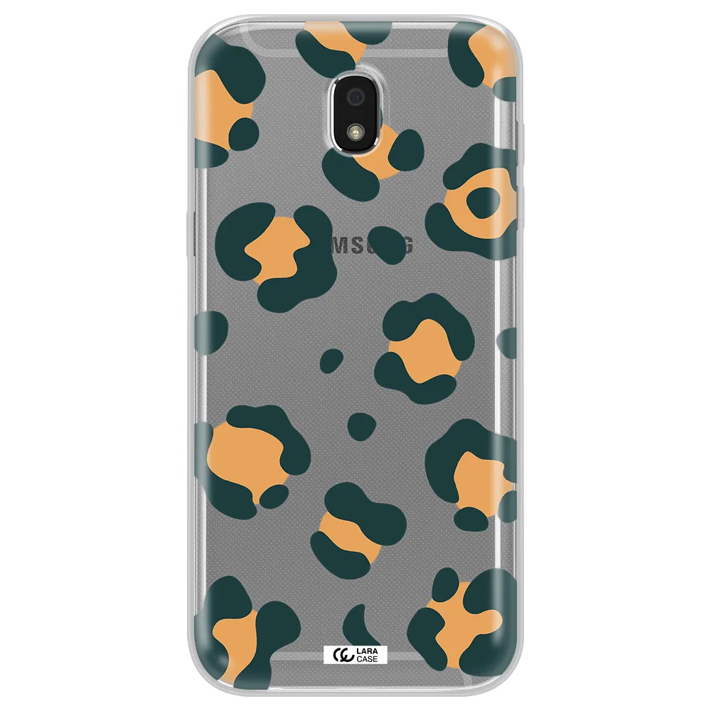 Toon Leopard Samsung J5 2017 Clear TPU Case