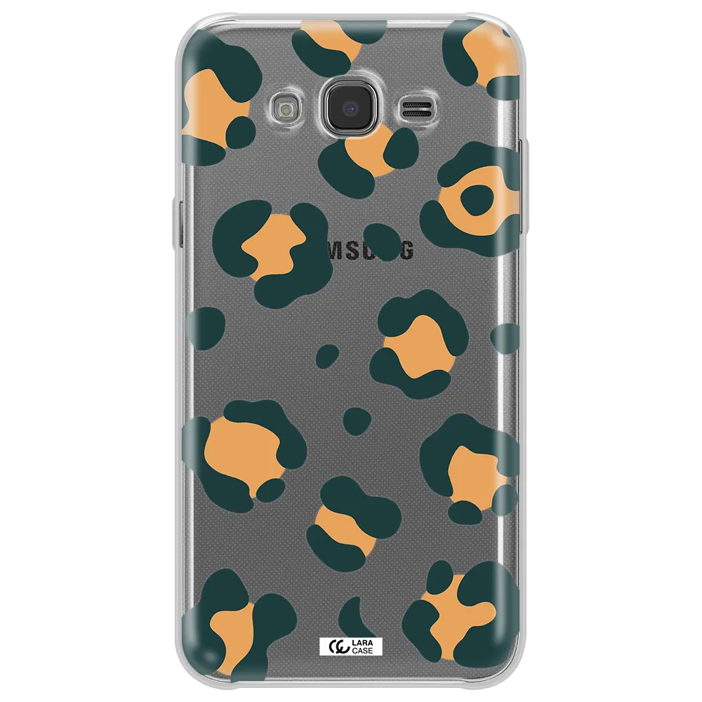 Toon Leopard Samsung J7 Core Clear TPU Case