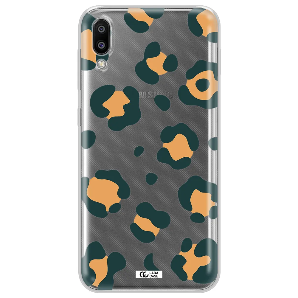 Toon Leopard Samsung M10 Clear TPU Case