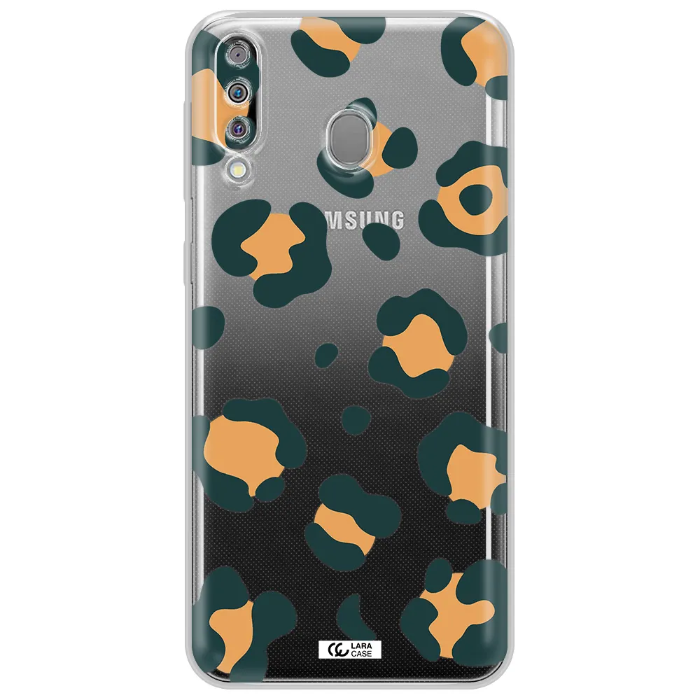 Toon Leopard Samsung M30 Clear TPU Case