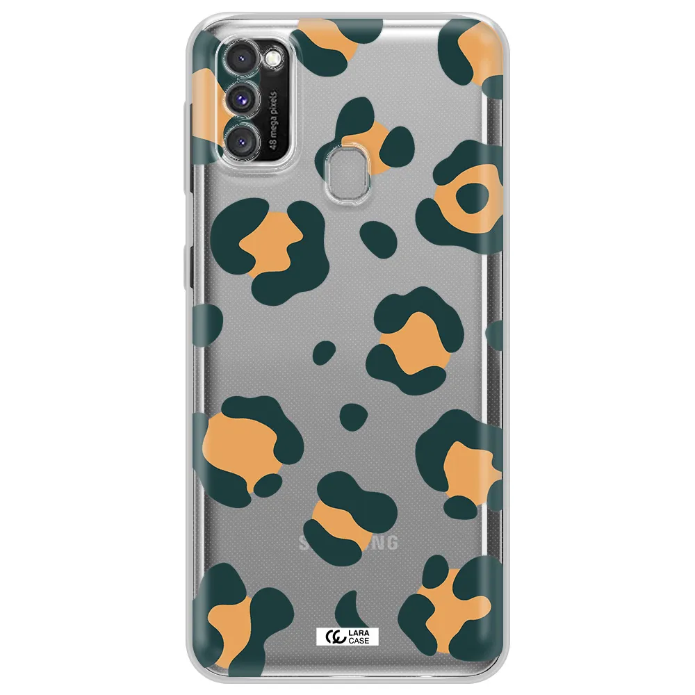 Toon Leopard Samsung M30S Clear TPU Case
