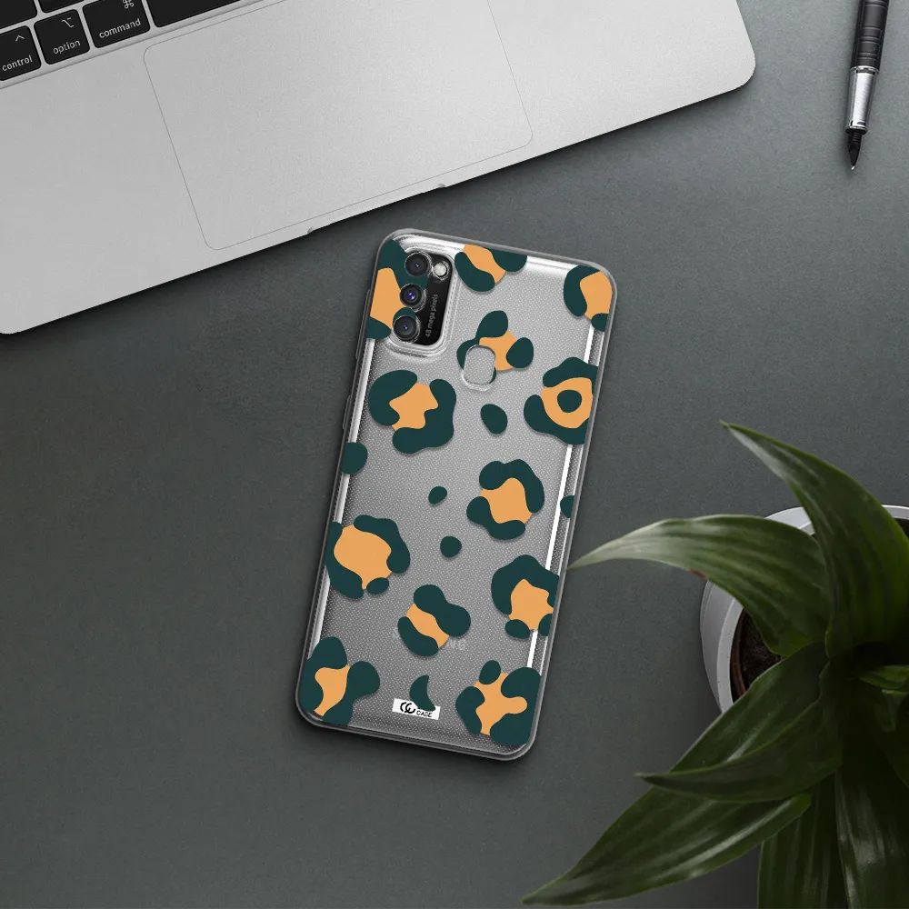Toon Leopard Samsung M30S Clear TPU Case