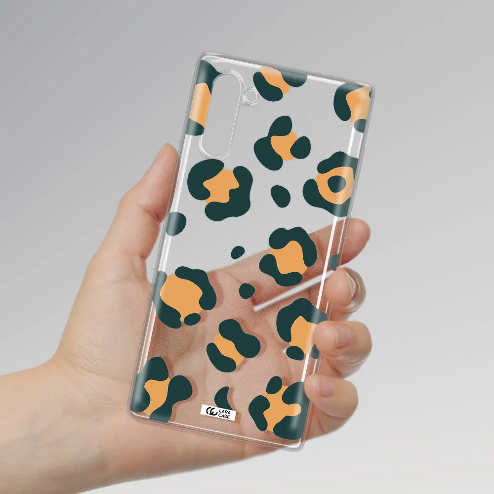 Toon Leopard Samsung Note 10 Clear TPU Case