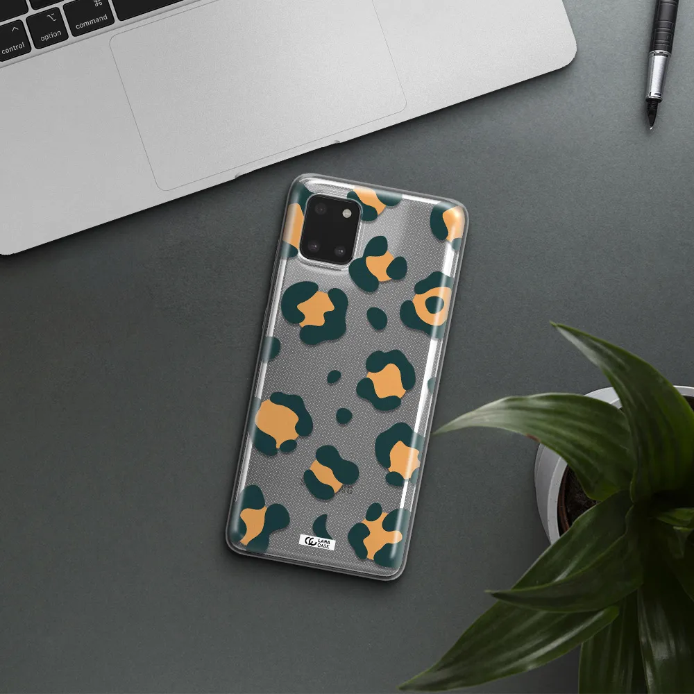 Toon Leopard Samsung Note 10 Lite Clear TPU Case