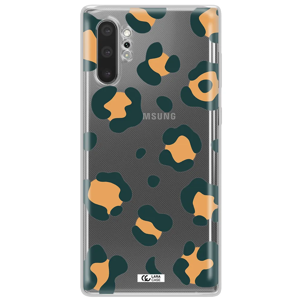 Toon Leopard Samsung Note 10 Plus Clear TPU Case