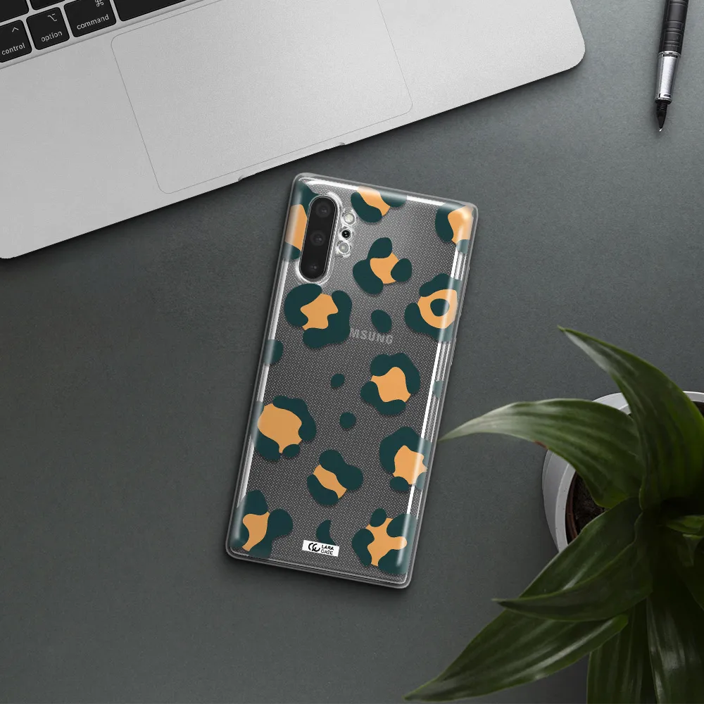 Toon Leopard Samsung Note 10 Plus Clear TPU Case