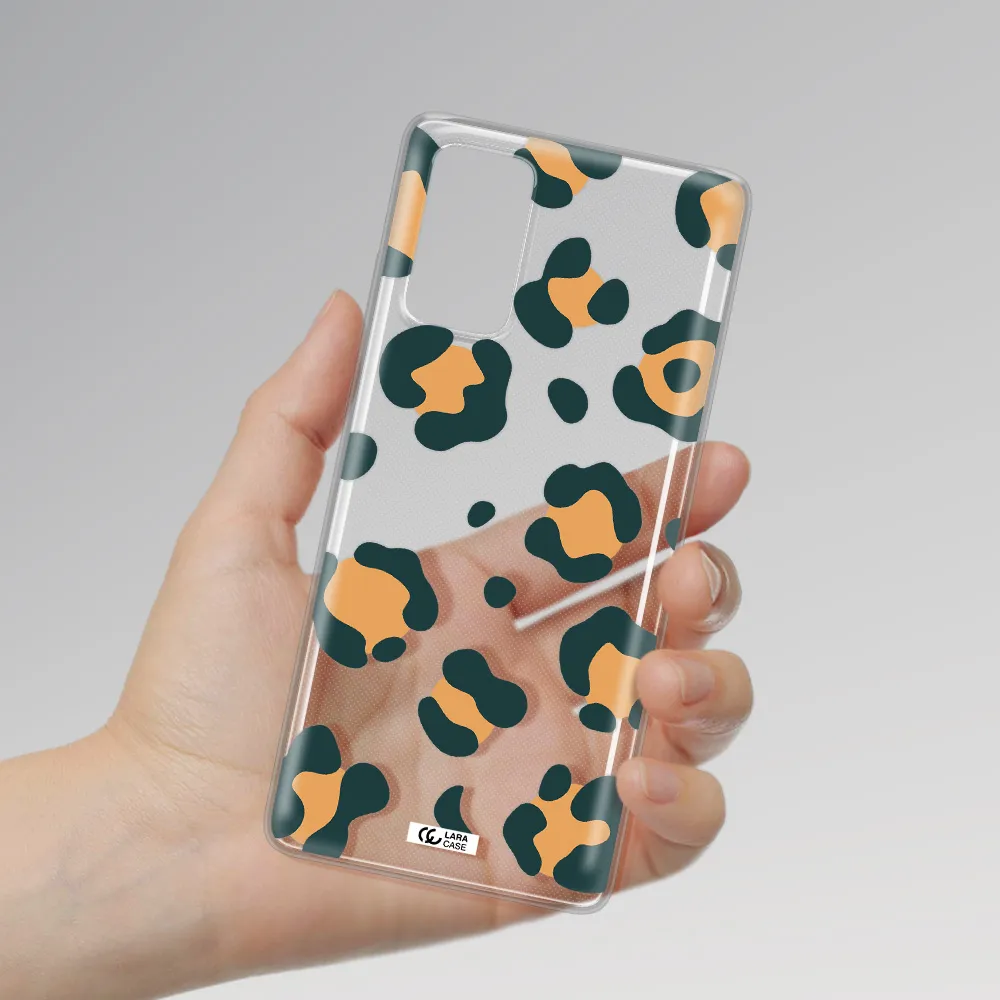 Toon Leopard Samsung Note 20 Clear TPU Case