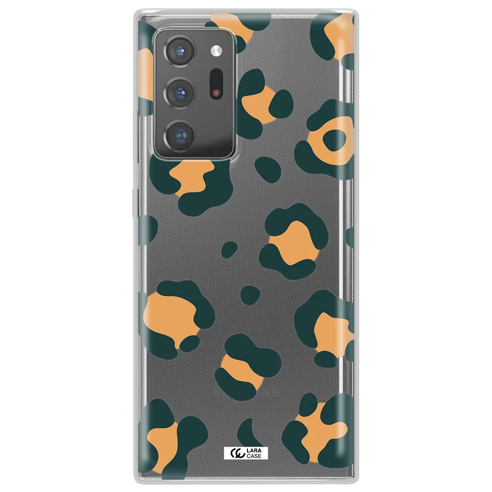 Toon Leopard Samsung Note 20 Ultra Clear TPU Case