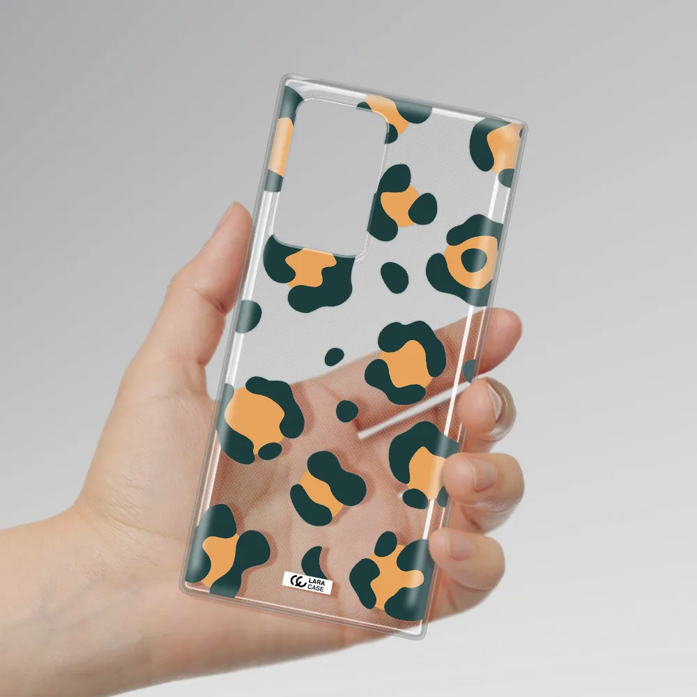Toon Leopard Samsung Note 20 Ultra Clear TPU Case