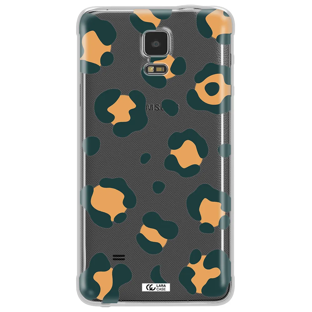 Toon Leopard Samsung Note 4 Clear TPU Case