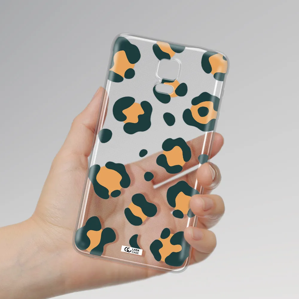 Toon Leopard Samsung Note 4 Clear TPU Case