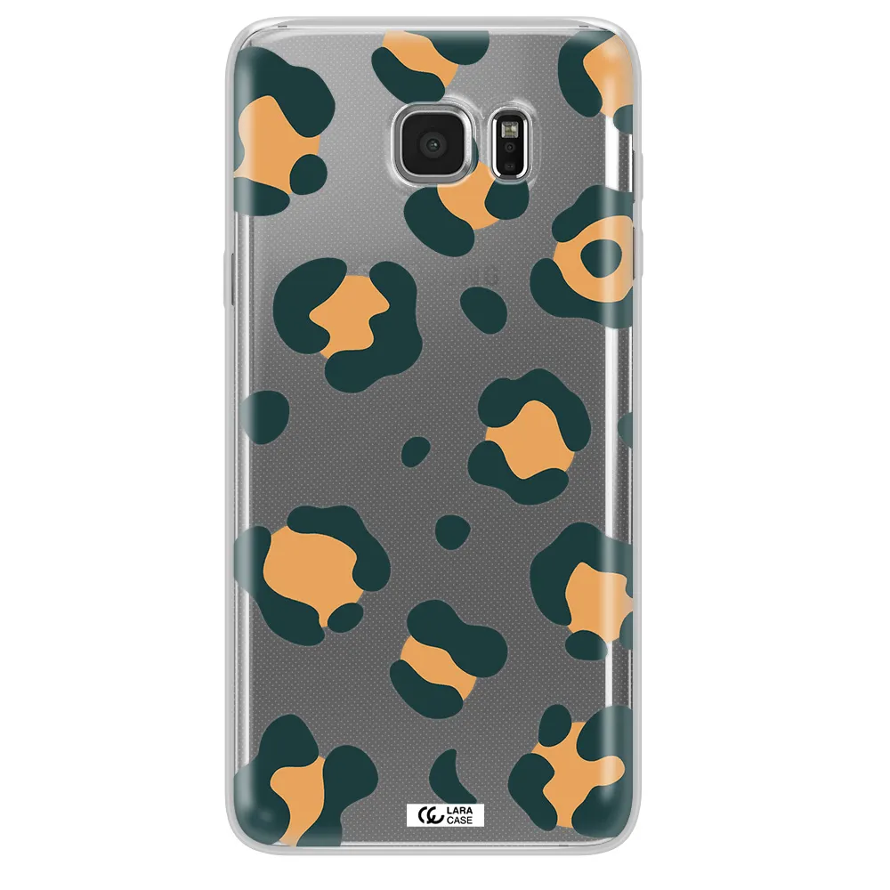 Toon Leopard Samsung Note 5 Clear TPU Case