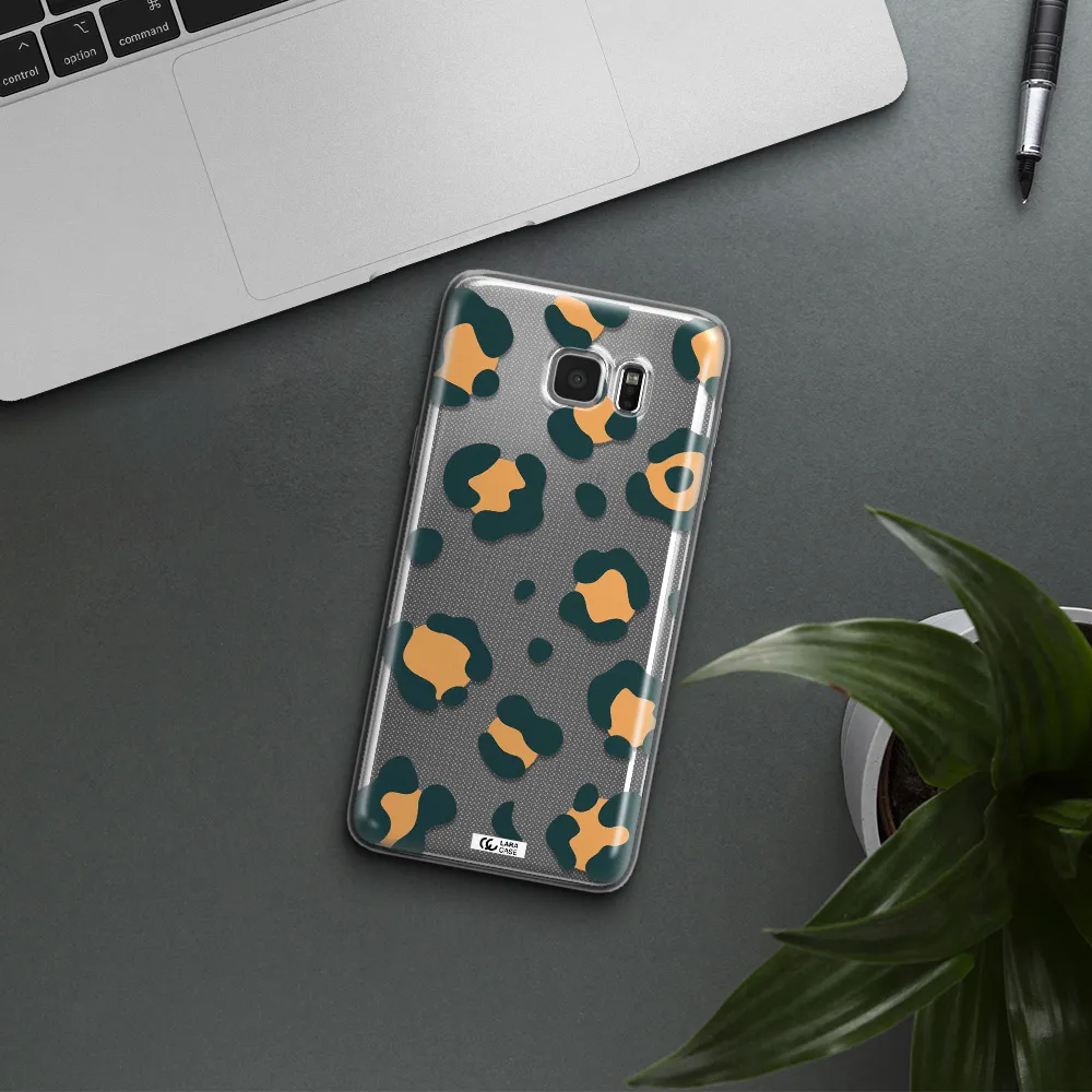 Toon Leopard Samsung Note 5 Clear TPU Case