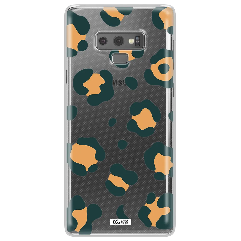 Toon Leopard Samsung Note 9 Clear TPU Case