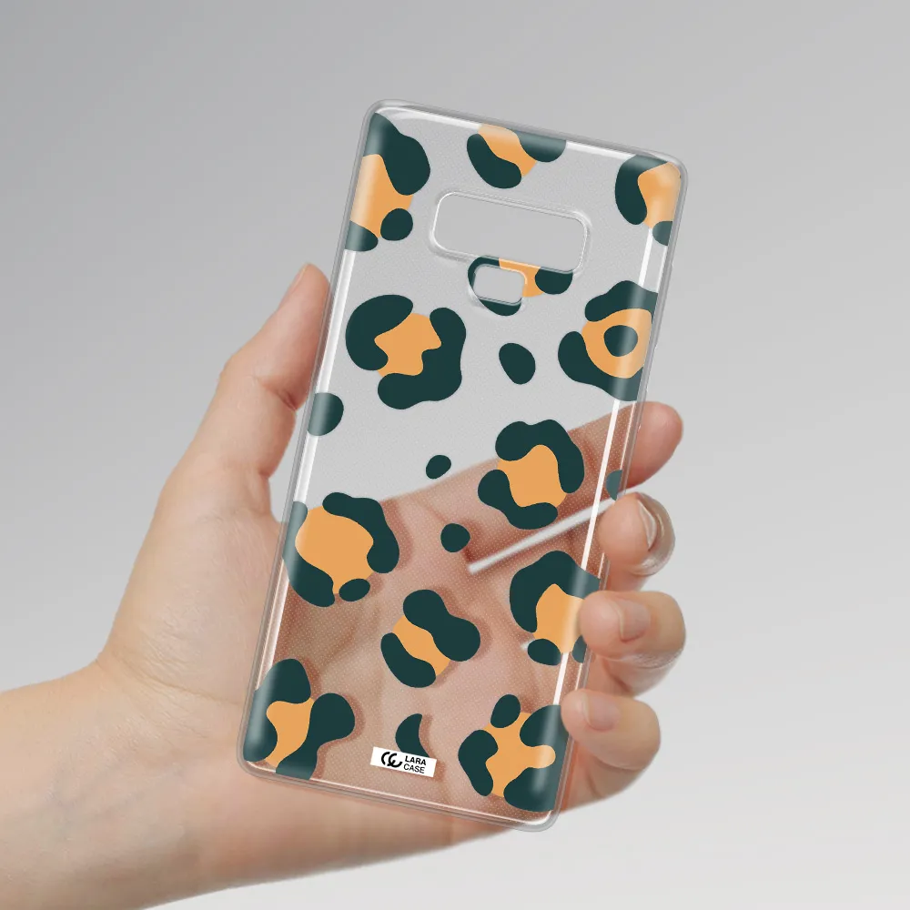 Toon Leopard Samsung Note 9 Clear TPU Case