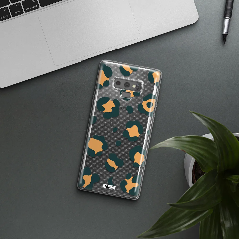 Toon Leopard Samsung Note 9 Clear TPU Case