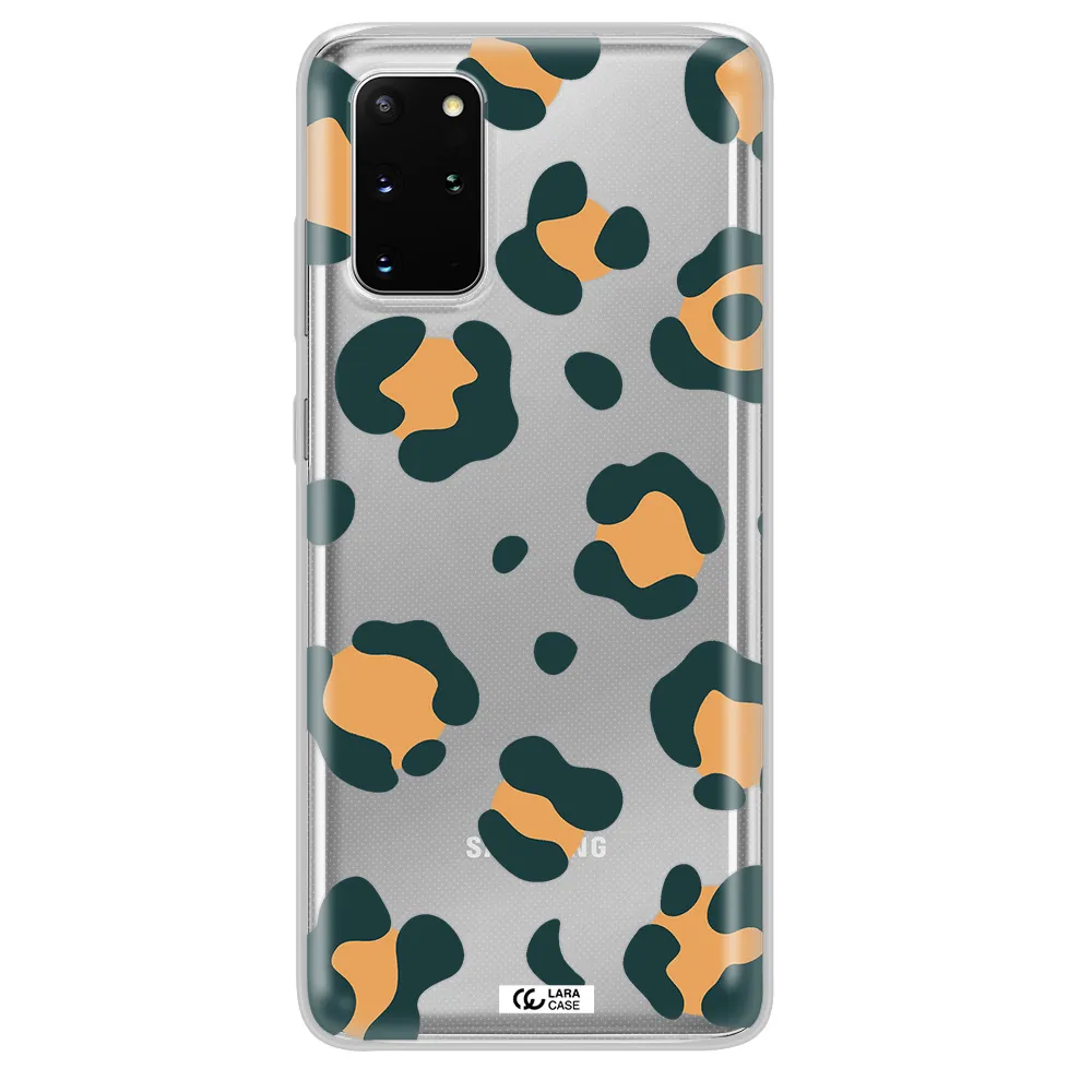 Toon Leopard Samsung S 20 Plus Clear TPU Case