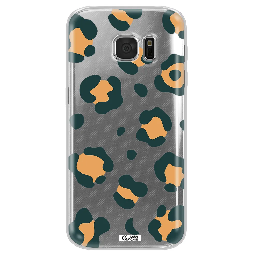 Toon Leopard Samsung S 7 Clear TPU Case